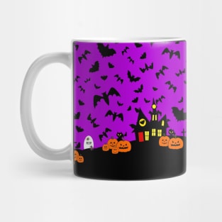 Haunted Halloween House Mug